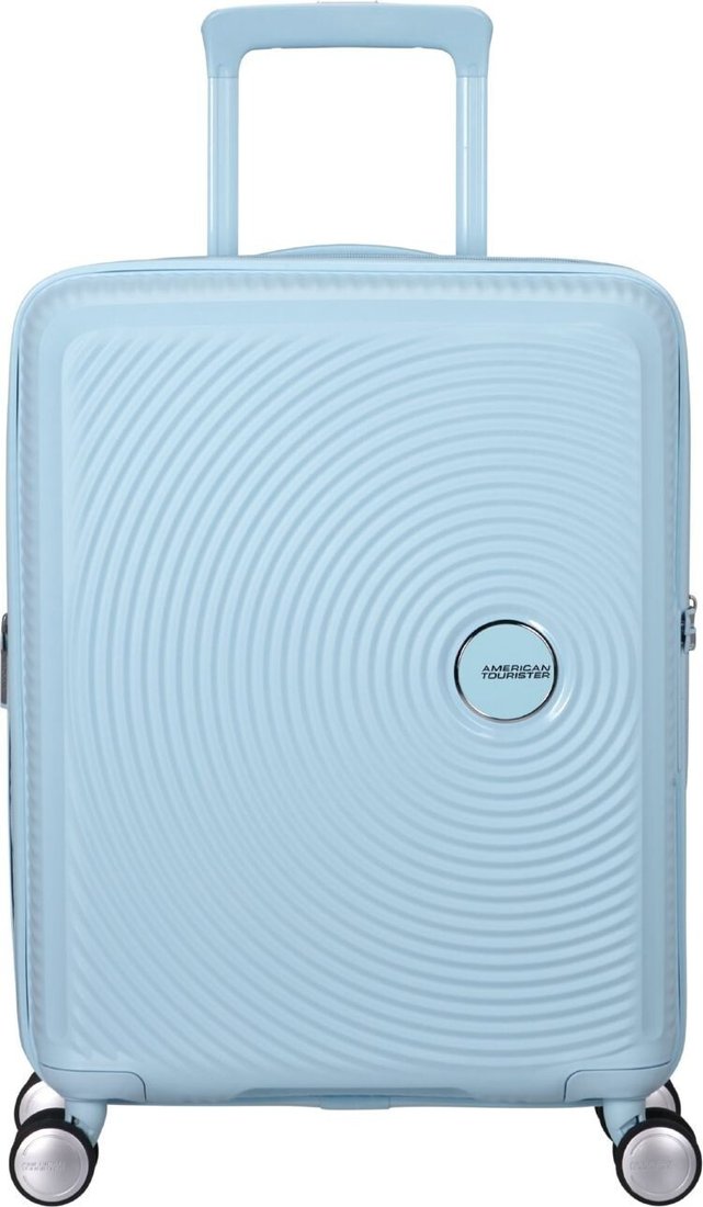 Чемодан American Tourister Soundbox Pastel Blue 55см