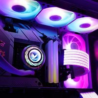 Система жидкостного охлаждения для процессора Valkyrie Jarn 360 ARGB (белый)