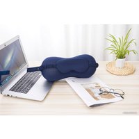 Подушка для путешествий Arya Memory Foam 8680943224279 (синий, с маской для глаз)