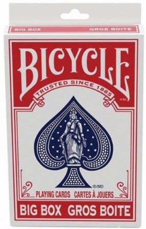 

Игральные карты Bicycle Big Box Red 130012031