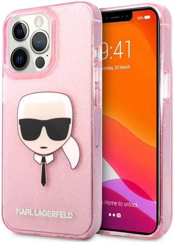 Чехол для телефона CG Mobile Karl Lagerfeld для iPhone 13 Pro KLHCP13LKHTUGLP