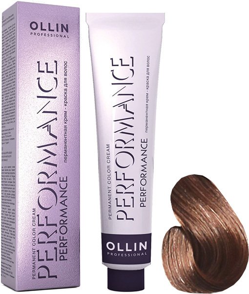 

Крем-краска для волос Ollin Professional Performance 8/73 светло-русый коричнево-золотистый