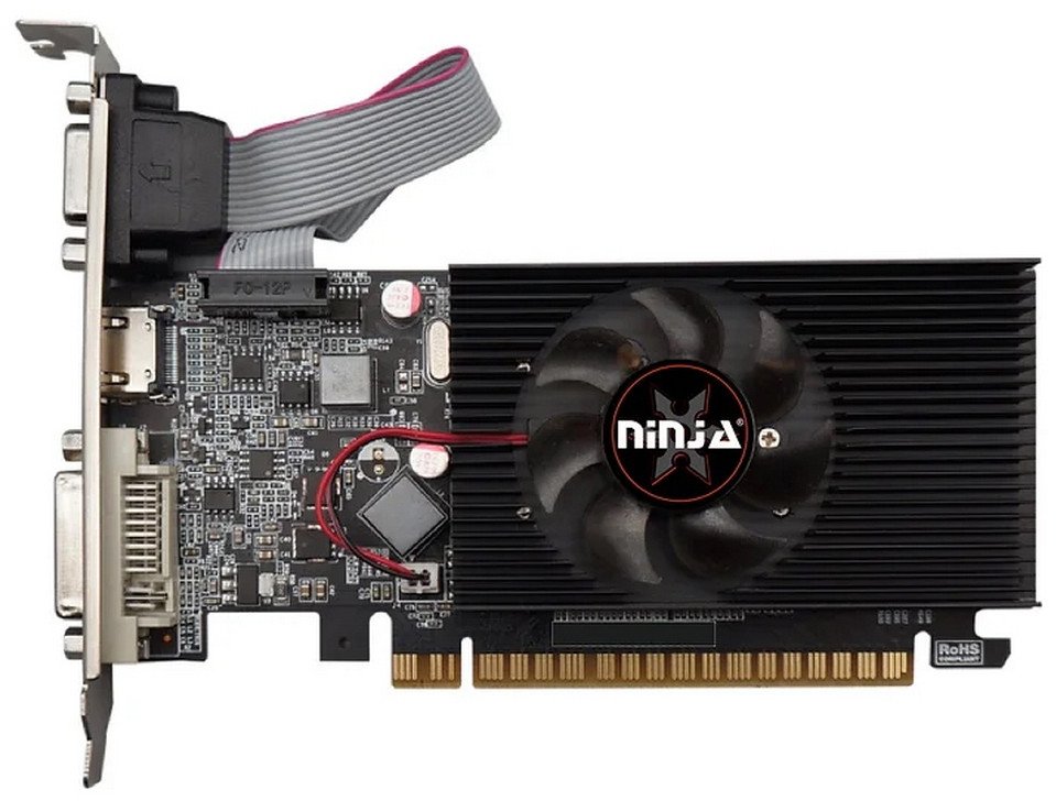 

Видеокарта Sinotex Ninja GeForce GT 710 1GB DDR3 NF71NP013F