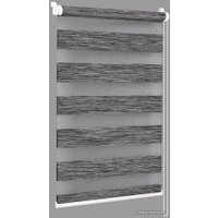 Шторы день-ночь Delfa СРШ 01МКД DN-4306 34x160 (графит, рисунок натур)