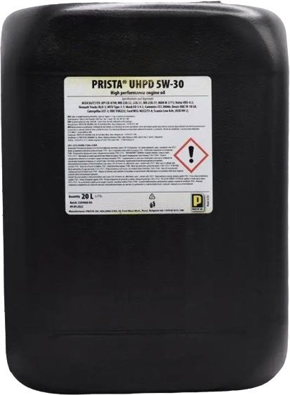 

Моторное масло Prista UHPD 5W-30 20л