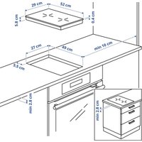 Варочная панель Ikea VALBILDAD 20467592