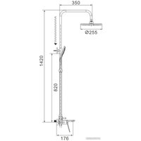 Душевая система  Shevanik S8436H
