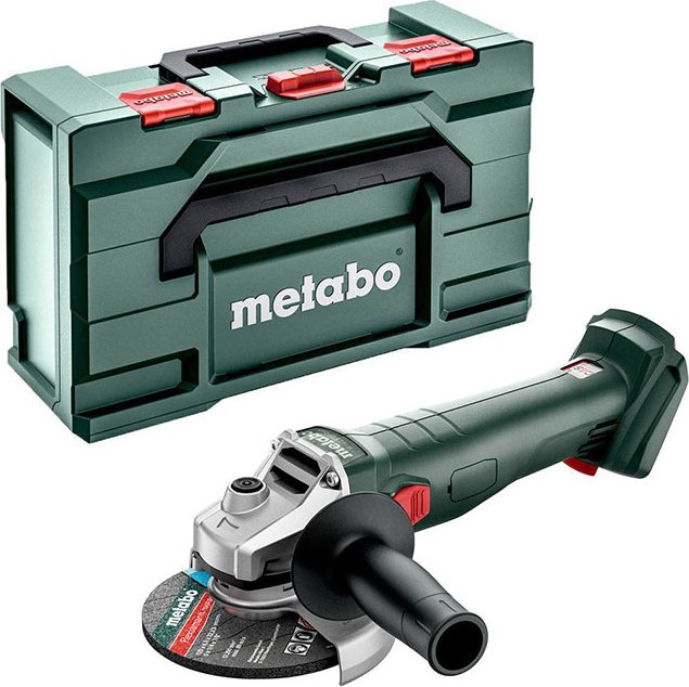 

Угловая шлифмашина Metabo W 18 L 9-125 Quick 602249840 (без АКБ, кейс)