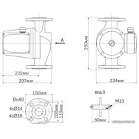 Циркуляционный насос Aquario AC 8-12.5-40F