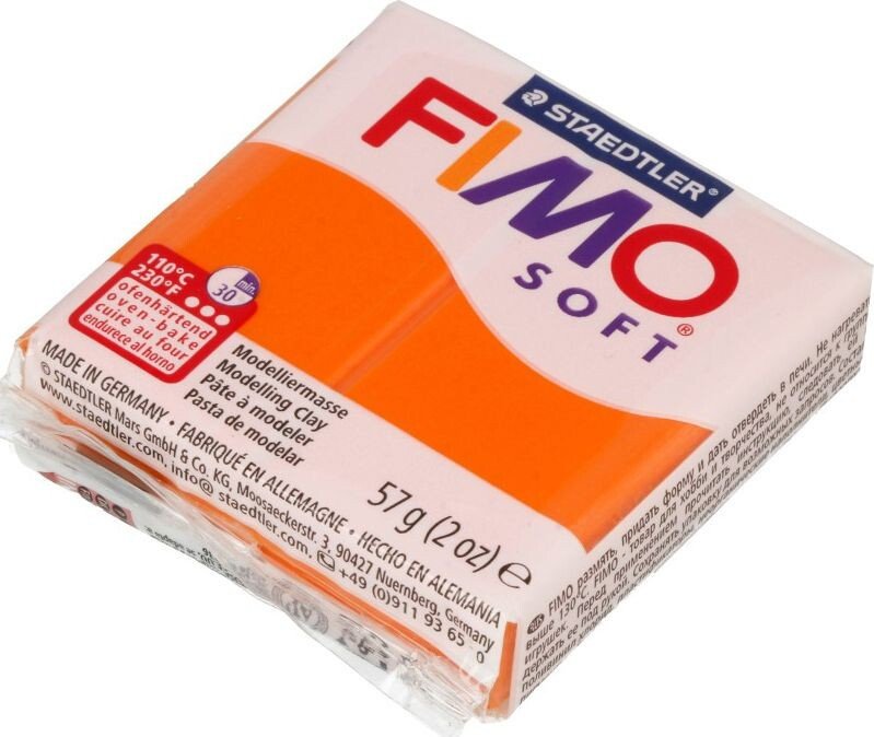 

Полимерная глина Fimo 8020-42 (мандарин)