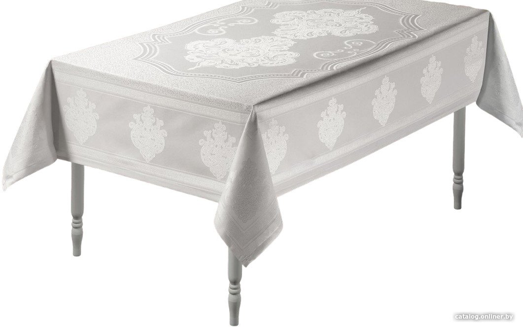 Скатерть DO&CO Brulla 160x220 10667 (белый)