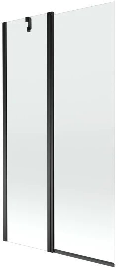 

Стеклянная шторка для ванны Mexen Flip Black 100