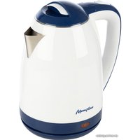 Электрический чайник Матрена MA-122 (стальной/синий/белый)