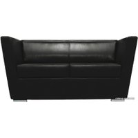 Софа Brioli Болдер двухместный (экокожа, L22 черный)