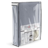 Комплект штор Amore Mio Блэкаут однотонный 6ML Milan-043 150x270 92880 (белый)