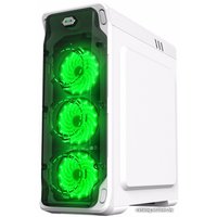 Корпус GameMax StarLight (белый, зеленая подсветка)
