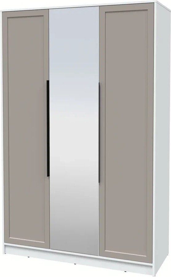 

Шкаф распашной Интерлиния Концепт Тренд КТ-Ш3(з) (белый платинум/луна)