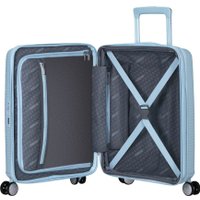 Чемодан American Tourister Soundbox Pastel Blue 55см