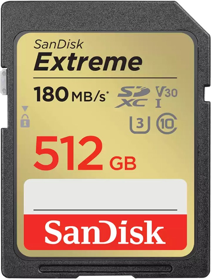 

Карта памяти SanDisk Extreme SDXC SDSDXVV-512G-GNCIN 512GB