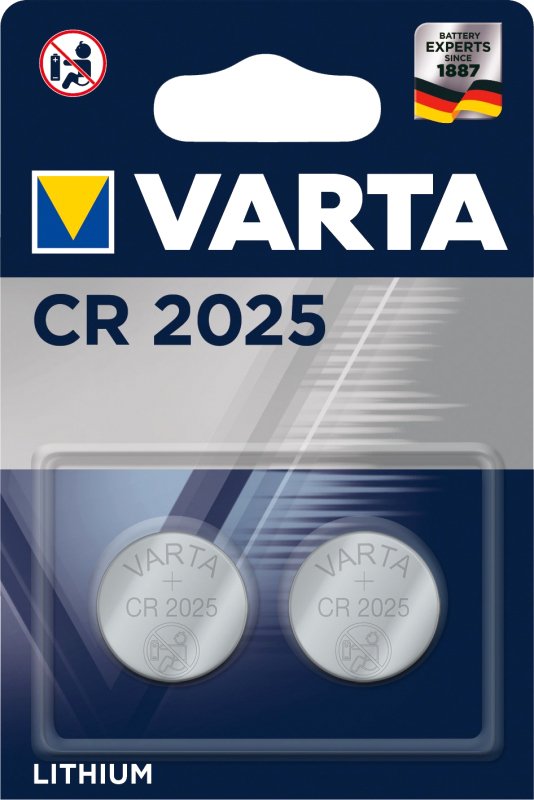 

Батарейка Varta CR2025 2 шт.