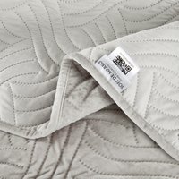 Набор текстиля для спальни Sofi De MarkO Деварта 240x260 Пок-Дв-240x260свс (светло-серый)