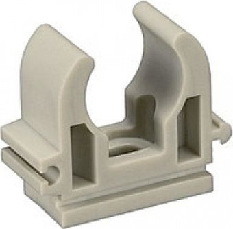 Крепление Firat опора одинарная Ду 40 серая 7733000040