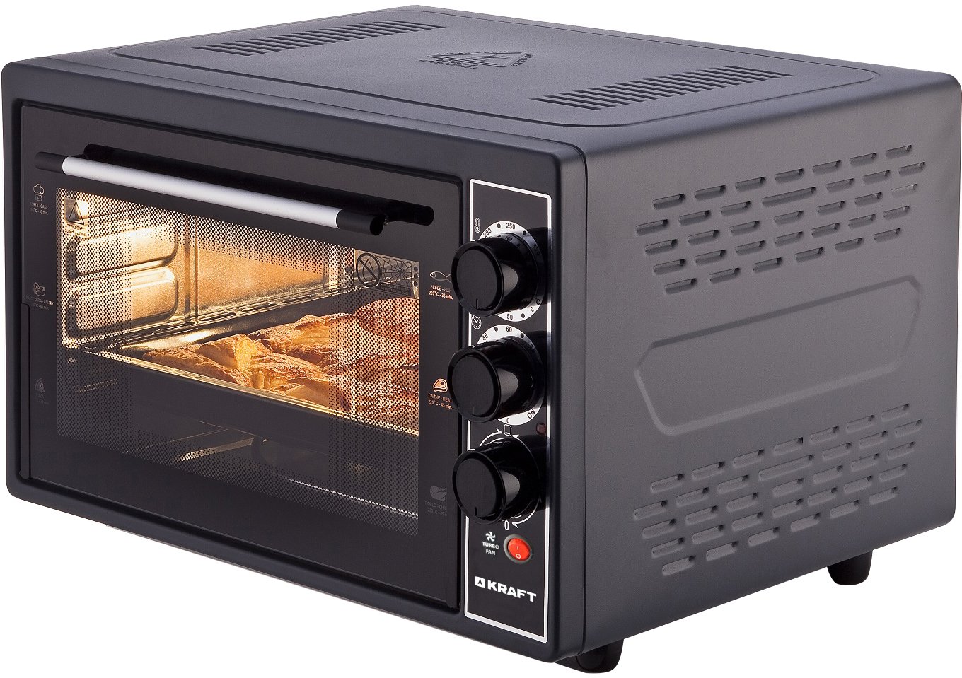

Мини-печь Kraft KF-MO3802KBL