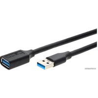 Удлинитель Telecom USB Type-A TUS708-1m (1 м, черный)
