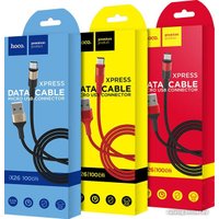 Кабель Hoco X26 USB Type-A - microUSB (1 м, красный)
