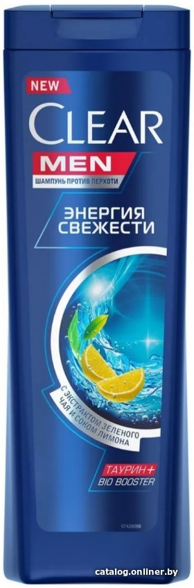 Шампунь Clear Men Vita ABE Энергия Свежести 400 мл