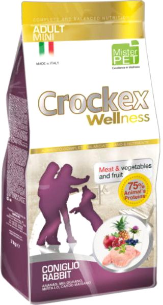

Сухой корм для собак Crockex Wellness Mini Adult Rabbit & Rice 7.5 кг