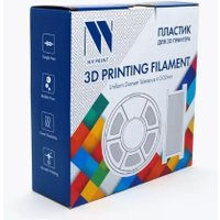 Пластик NV Print NV-3D-ABS-BLUE-GREY (1.75мм, 1 кг, синий/серый)