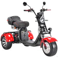 Электроскутер White Siberia CityCoco WS-Pro Trike 3000W 21Ah (с красными брызговиками)
