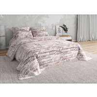 1.5-спальный комплект постельного белья Уют Письма к морю 1.5-спальный (цветной принт)