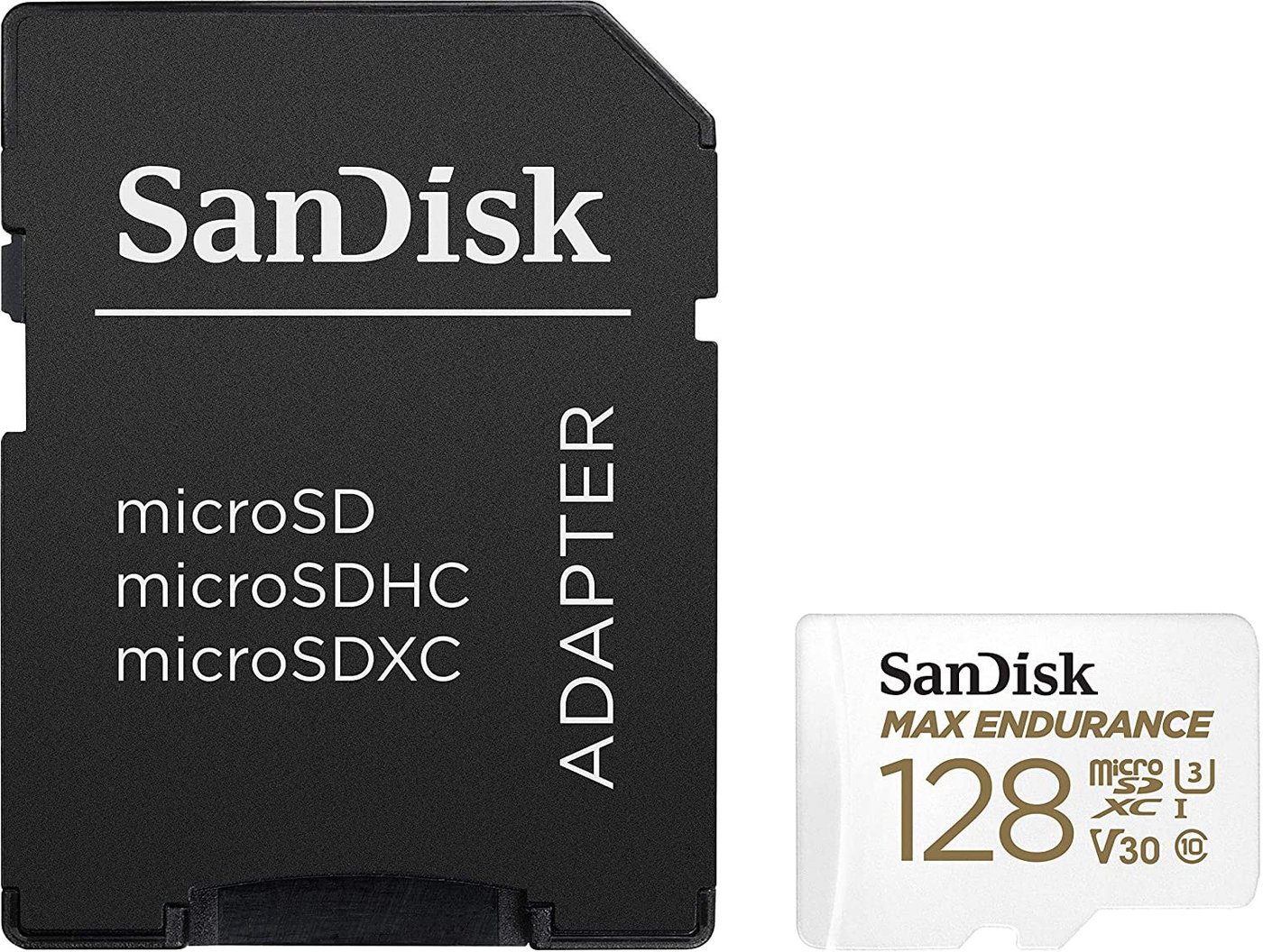 

Карта памяти SanDisk microSDXC SDSQQVR-128G-GN6IA 128GB (с адаптером)