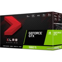 Видеокарта PNY GeForce GTX 1660 Ti XLR8 6GB GDDR6 VCG1660T6DFPPB-O