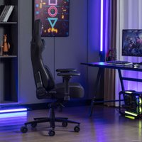 Игровое (геймерское) кресло Evolution Nomad PRO (черный/белый)