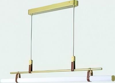 

Подвесная люстра iLedex Zoom 9498P-46W-3000K GL-BR-WH