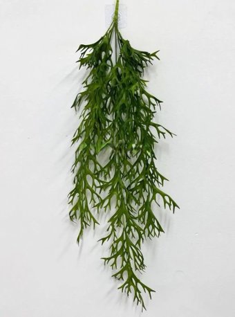 Искусственное растение Артфлора Оленьи рожки ампельные зеленые 85 см 107010