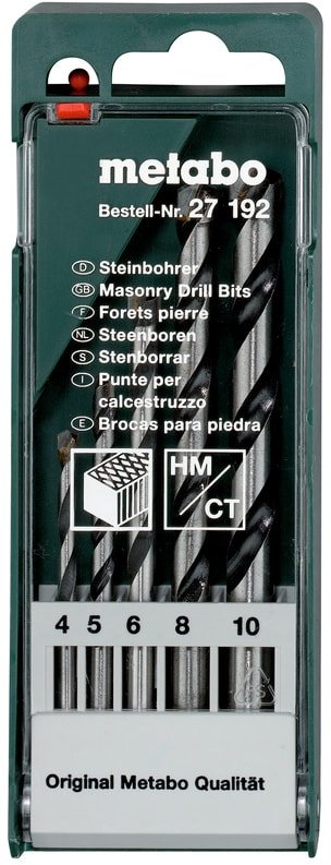 

Набор сверл Metabo 627192000 (5 предметов)
