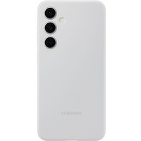 Чехол для телефона Samsung Silicone Case Galaxy S24 FE (серый)