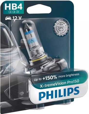 

Галогенная лампа Philips HB4 X-tremeVision Pro150 1шт