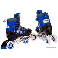 Роликовые коньки Favorit 106SET-M-BL (р. 34-37)