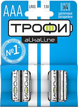 

Батарейка Трофи LR03-4BL Ultra Б0015137 4 шт