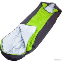 Спальный мешок Acamper Hygge 2x200г/м2 (левая молния, зеленый/черный)