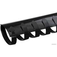 Пластиковая пружина для переплета РеалИСТ Пластик 32 мм (черный)