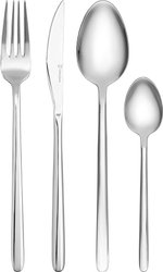 Pure (16 предметов, серебристый глянцевый)
