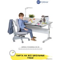 Парта Rifforma Comfort-120 (серый)