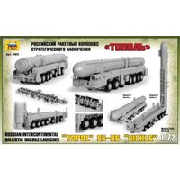 Сборная модель Звезда Российский ракетный комплекс "Тополь"