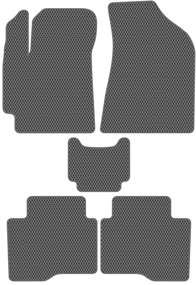 

Комплект ковриков для авто Alicosta Changan Alsvin III (седан) 2018 - Н.В. (серый, ромб)